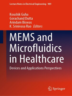 cover image of MEMS and Microfluidics in Healthcare